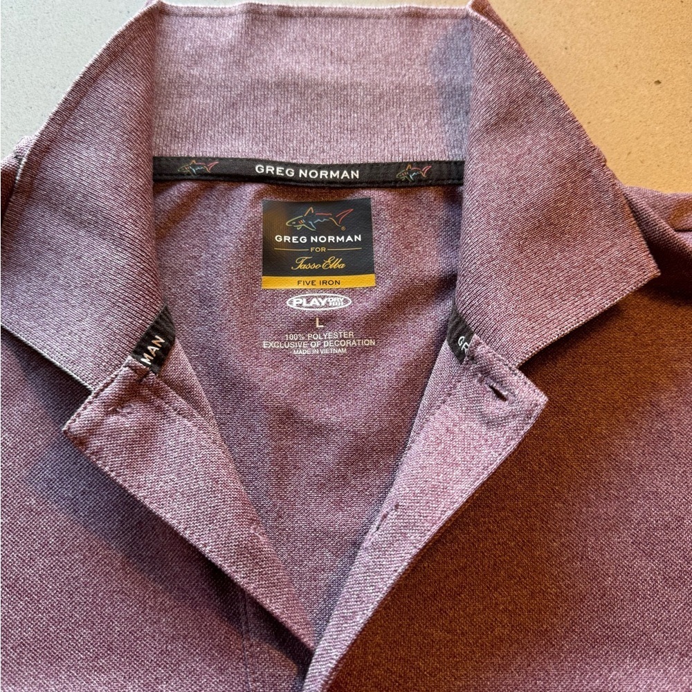 Greg Norman, golf shirt, size large. - Picture 4 of 7